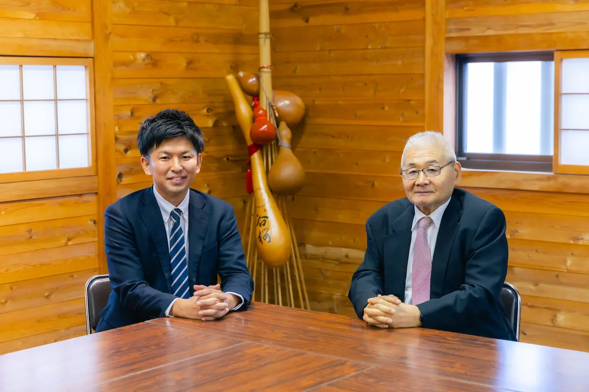 浅野氏と小宮山氏