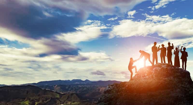 後継者不足を解消し成功するイメージ