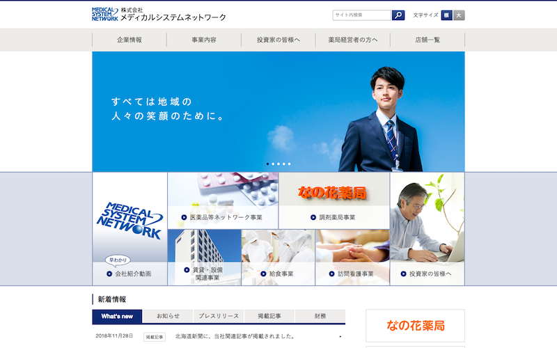 2.株式会社メディカルシステムネットワークによる有限会社アリエス薬局の子会社化